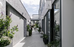 View of the alleyway at The Precinct.