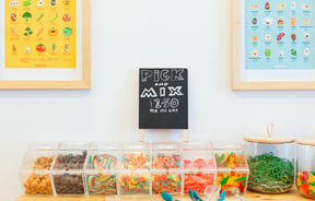 A pick and mix display.