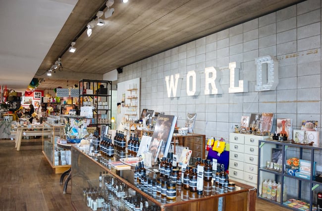 The World store.