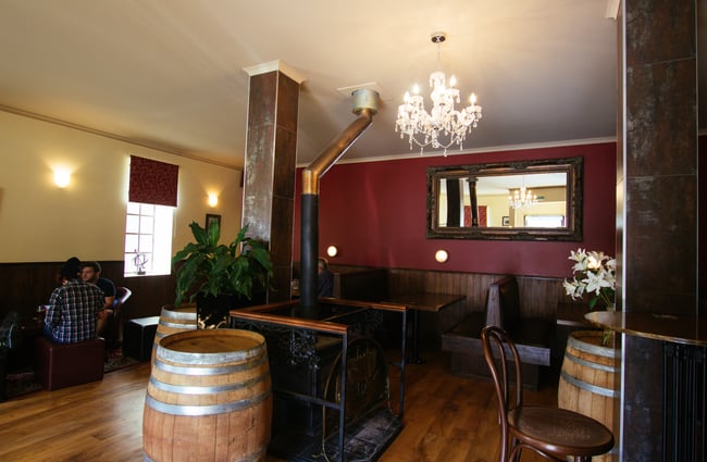 The pub interior.