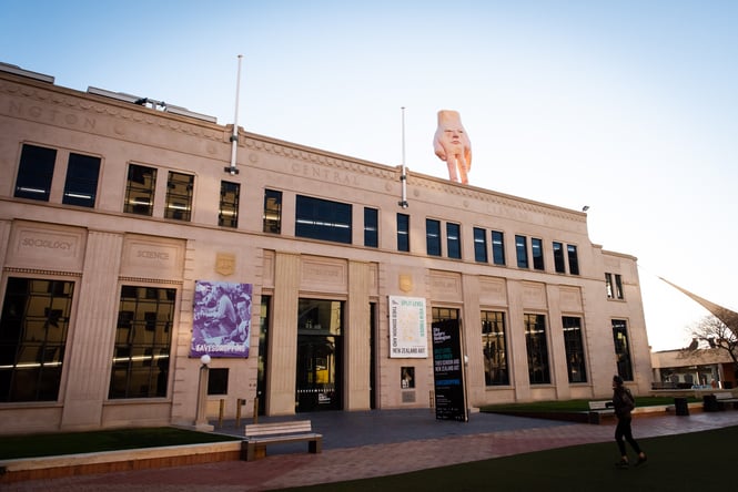 Exterior of Wellington City Gallery