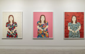Three works by Ayesha Green.