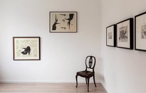 Sign for Enjoy gallery.
