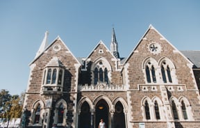 Exterior view of The Arts Centre.