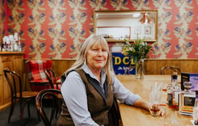 Stella Fraser Milne from Whisky Galore.