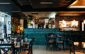 Bar and dining area at Amayjen.