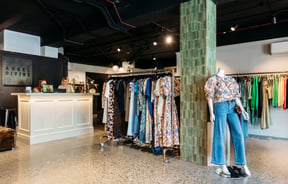 The interior of Angel Divine in Queenstown.