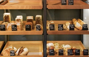 Bread for sale.