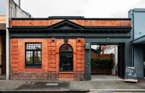 Brick building exterior of Brew Union.