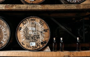 Bottles of Source Gin.