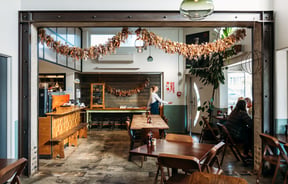 Interior of Hayes Common in Hamilton.