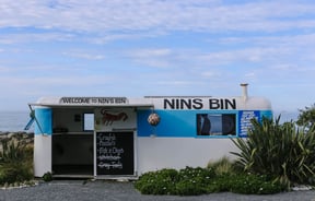 Exterior view of Nin' Bin.