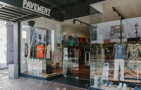 Exterior of Pavement, Dunedin.