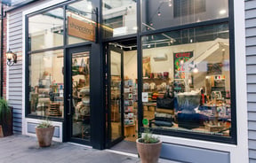 Exterior of retail shop Shopology.