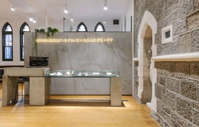 Absolution Tattoo & Piercing space at The Arts Centre in Christchurch