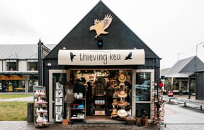 Exterior of Thieving Kea.