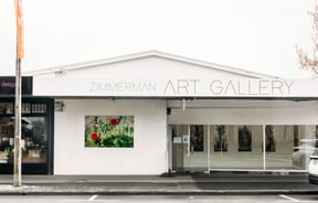 Building exterior of Zimmerman Art Gallery.