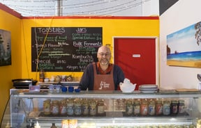 Matt Morris from Urban Monk smiling to camera.