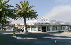 View of the New Brighton Mall, Christchurch.