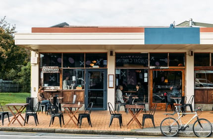 The exterior of Raumati Social Club.