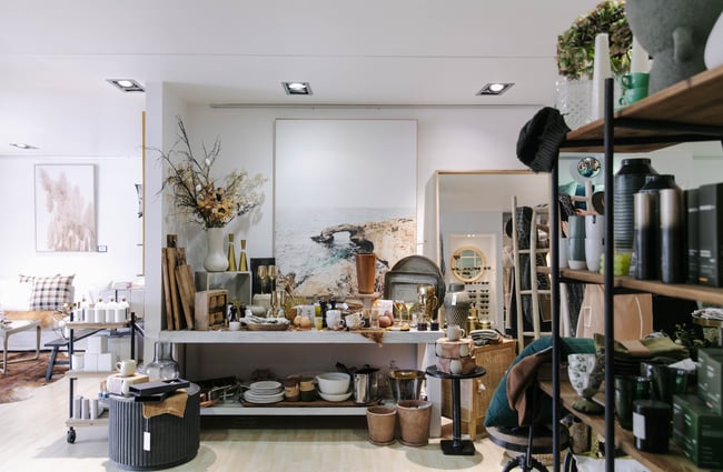 Interior view of Addy & Lou.