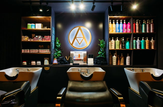 The backlist wash basin area of Alchemy & I.