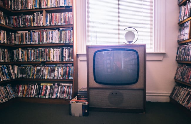 A television.