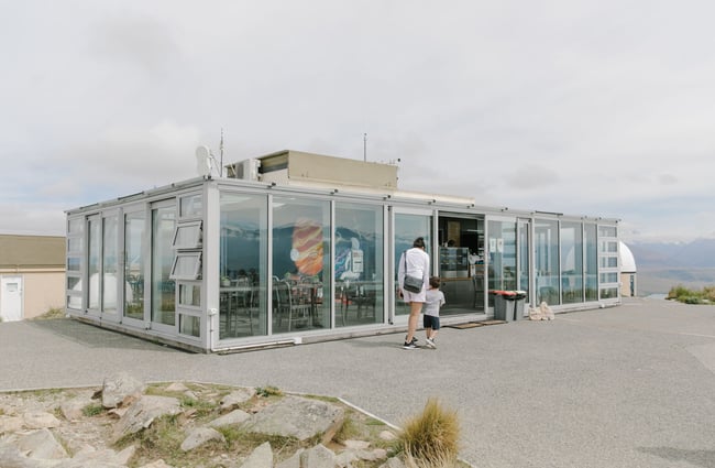 Exterior of Astro Cafe, Tekapo.