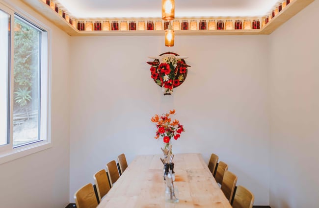 Dining room at Augustines of Portobello.
