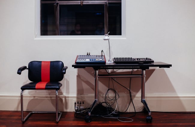 Sound equipment.
