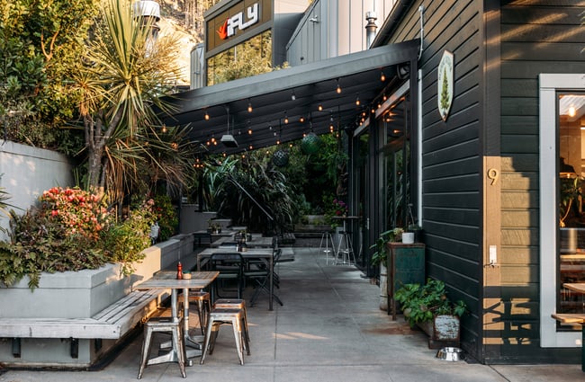 The entrance to Bespoke Kitchen Queenstown.