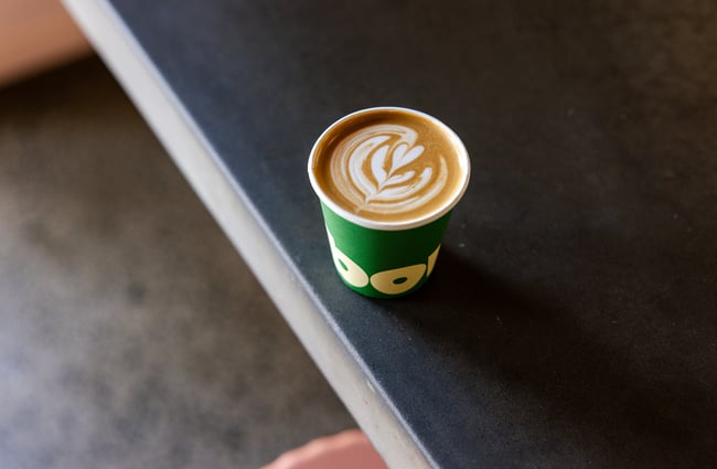 Coffee on the table at Bowler.