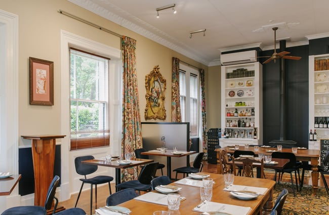 Restaurant 1861 ready for guests in Oamaru.