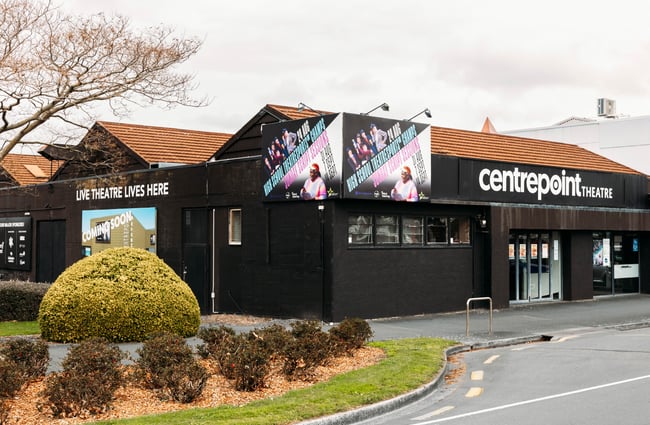 Building exterior of Centrepoint Theatre.