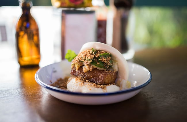 Pork Bao Bun.