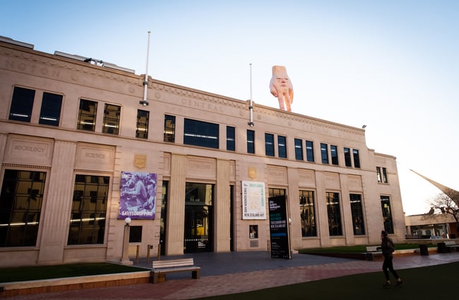 Exterior of Wellington City Gallery