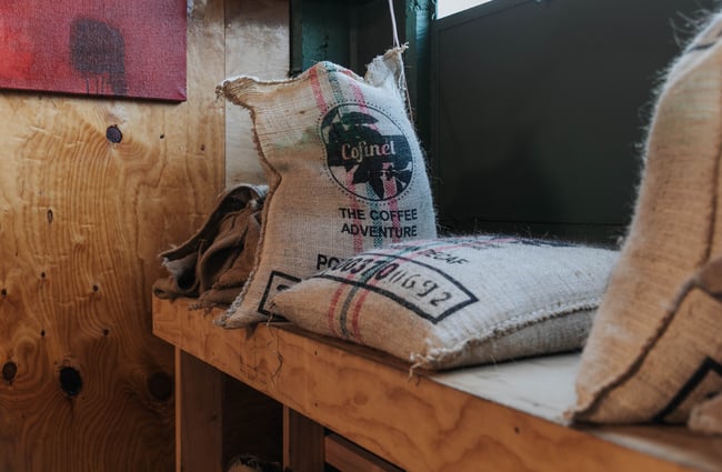 Coffee bags.
