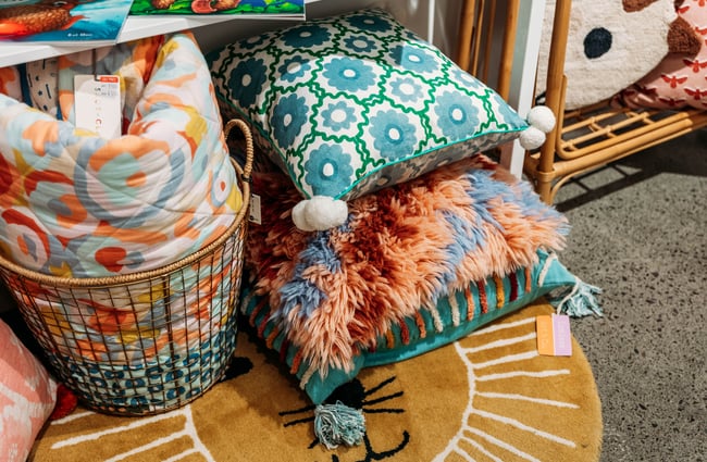 Cushions and homewares at Cre8iveworx.