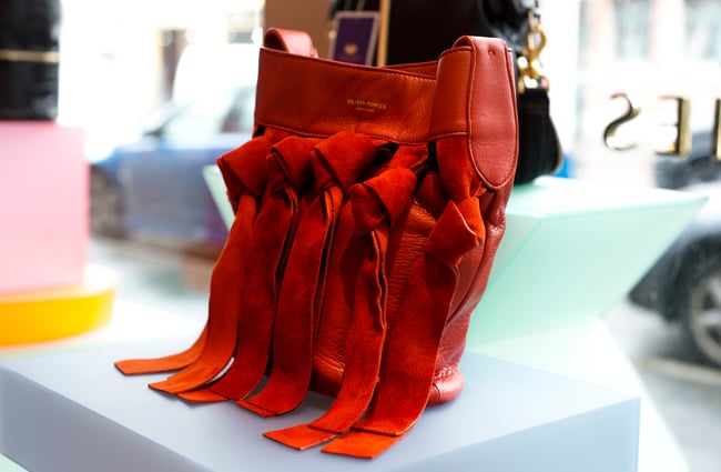 Red bag.