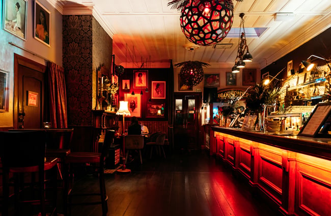 The large bar at The Dome Gisborne.