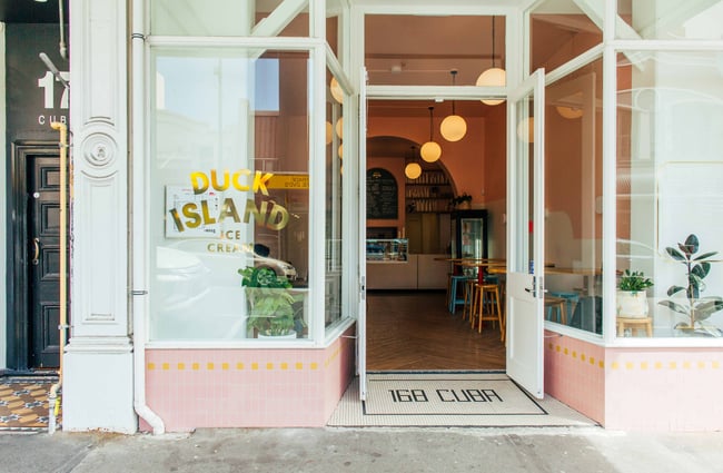 Exterior view of Duck Island Wellington.