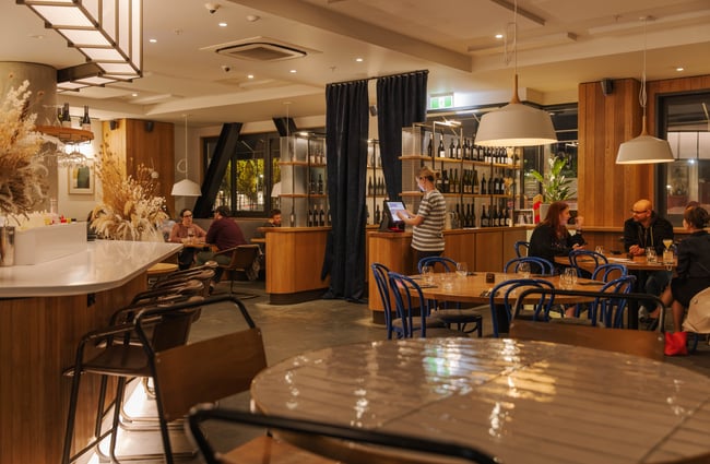 Dining room at Earl.