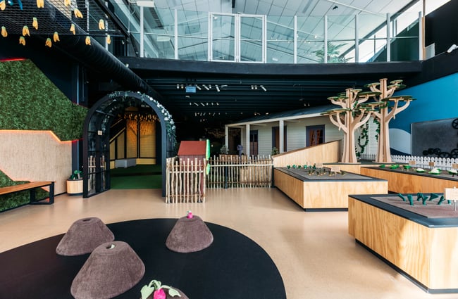 The inside of Waikato Museum.