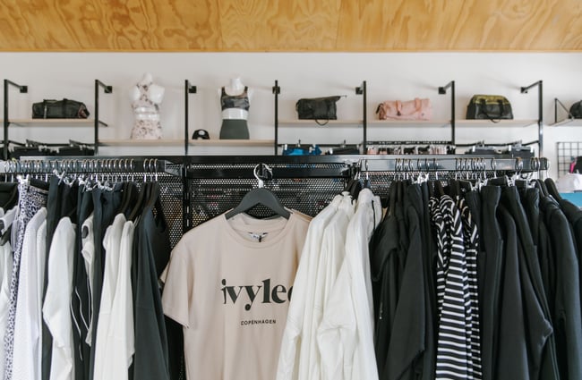 Interior view of Fearless store in Wānaka.