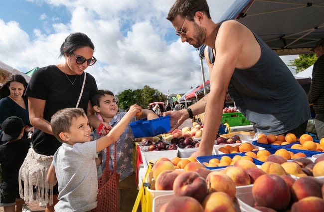 Fruit for the kids.