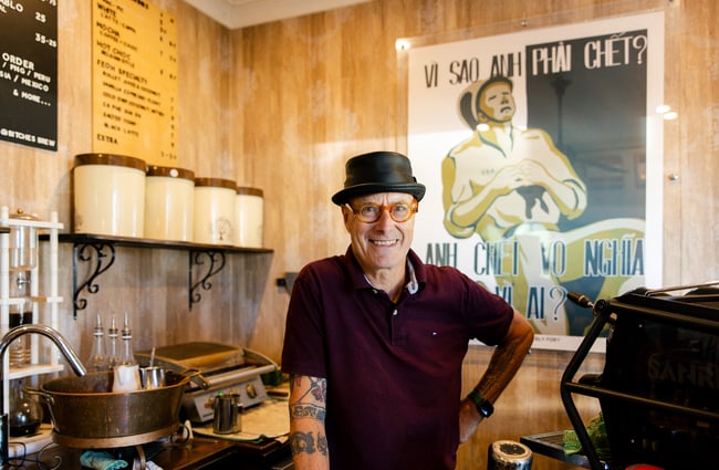 Barista at FEOH Espresso and Roastery.
