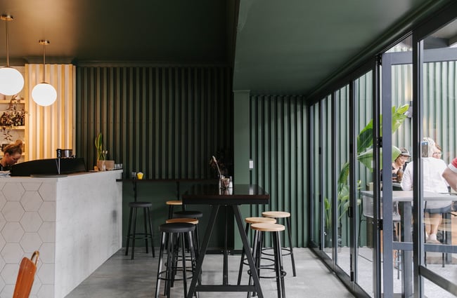 Interior view of Flo & Co