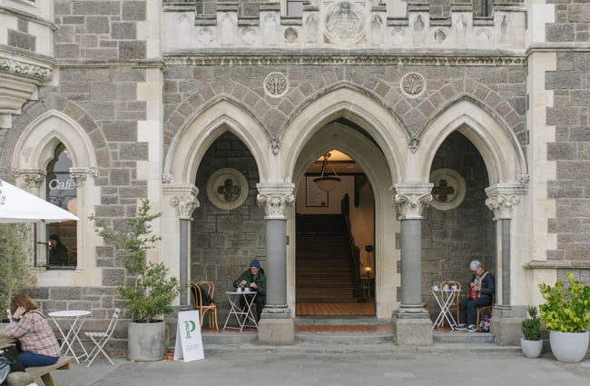 Arts Centre entrance to Frances Nation Café.