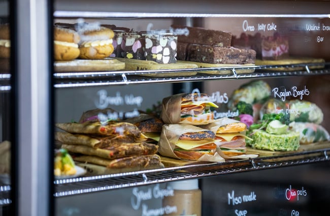 Cabinet food at Frank.