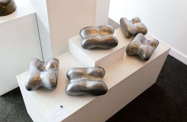 Giant knuckles on display.